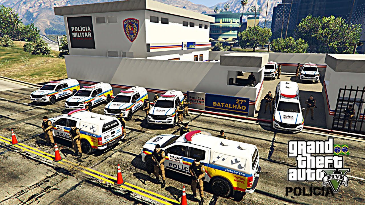 TÁTICO MÓVEL EM AÇÃO! - PMMG | GTA 5 POLICIAL