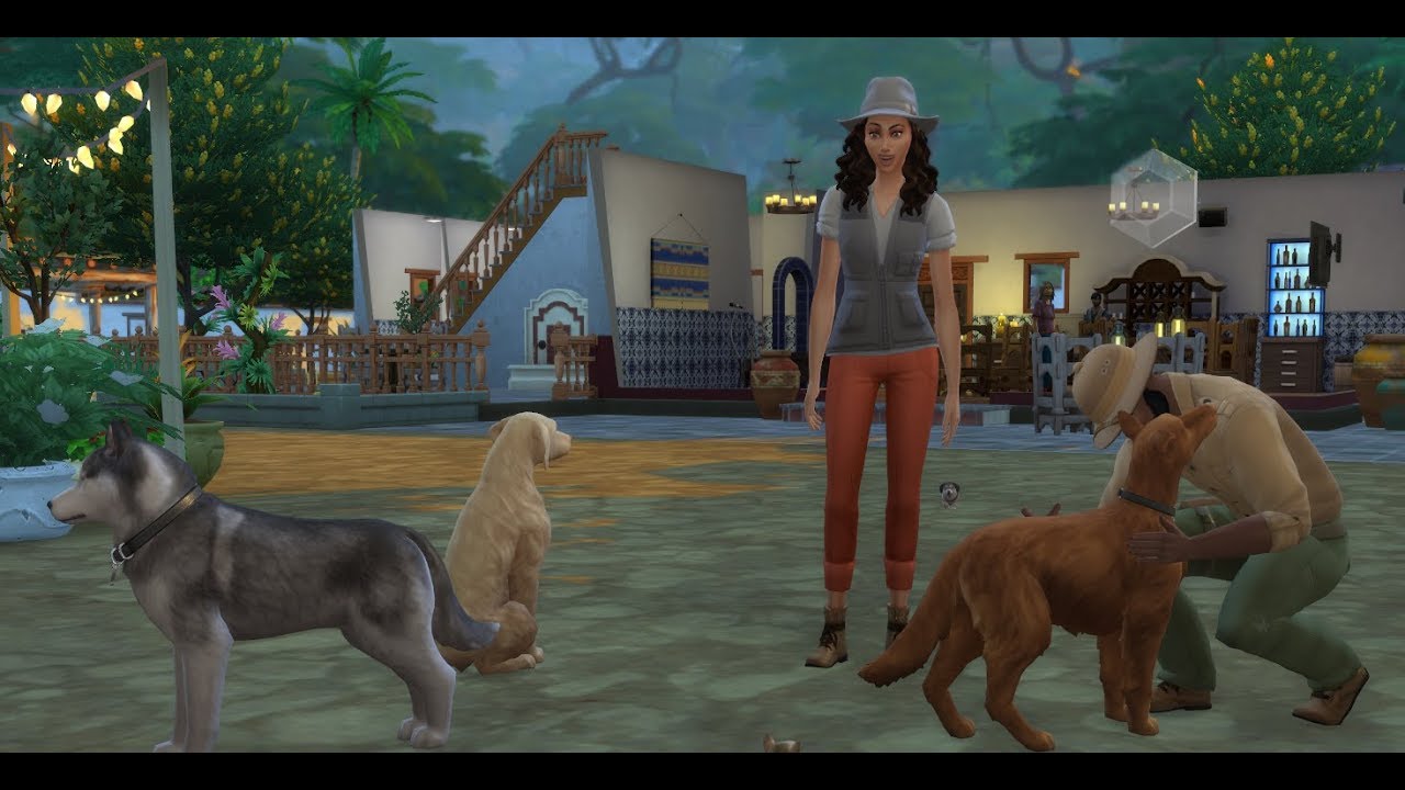 HUNDE URLAUB #22 DIE SIMS 4 - HUNDE UND KATZEN - Let's Play The Sims 4