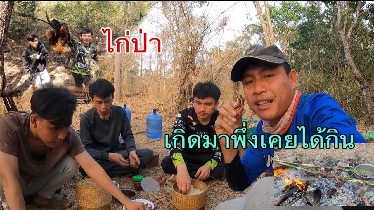 เกิดมาพึ่งเคยได้กินไก่ป่าหมานเกิน!!