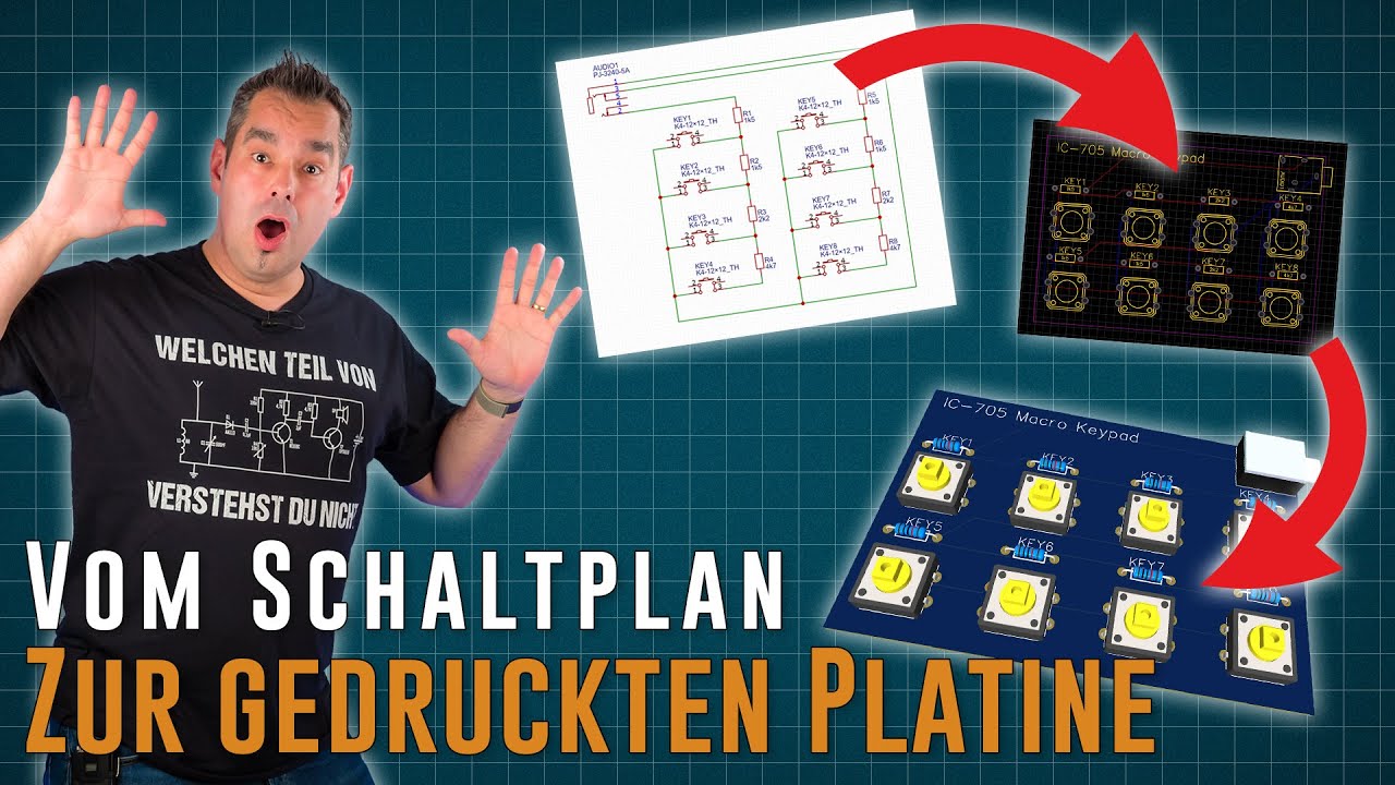 Vom Schaltplan zur gedruckten Platine