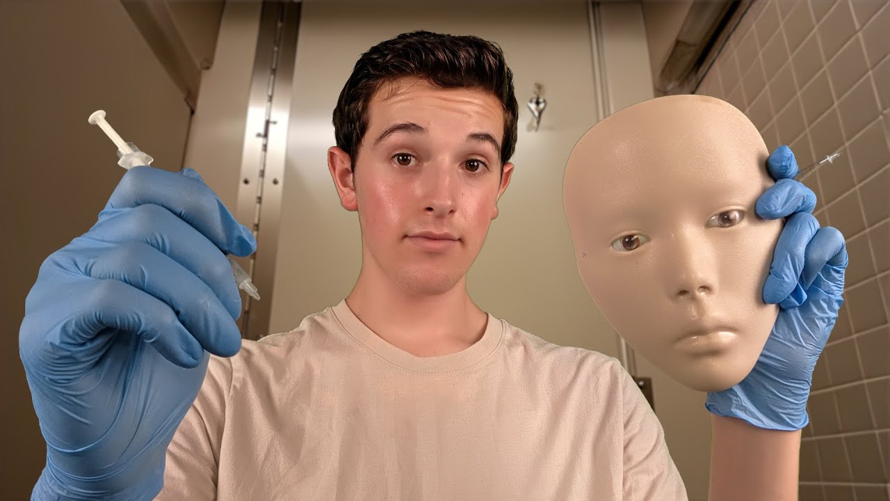 ASMR $5 Botox Injections in the School Bathroom