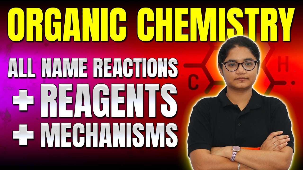 2nd PUC Organic Chemistry All Name Reactions, Reagents, and Mechanisms📝🧪👩🏻‍🔬