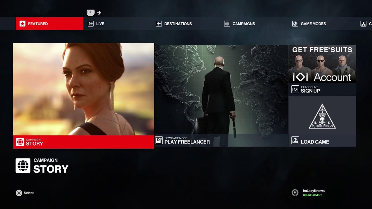 HITMAN 3... We in Italian