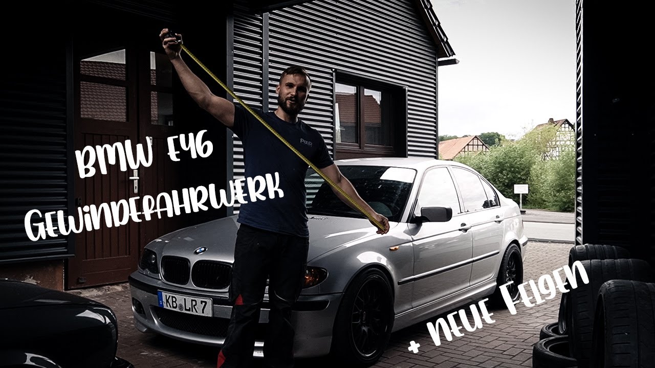 PBBR Pulverbeschichtung I BMW e46 | Gewindefahrwerk Lowtec HiLoW 2 | Styling 230 19