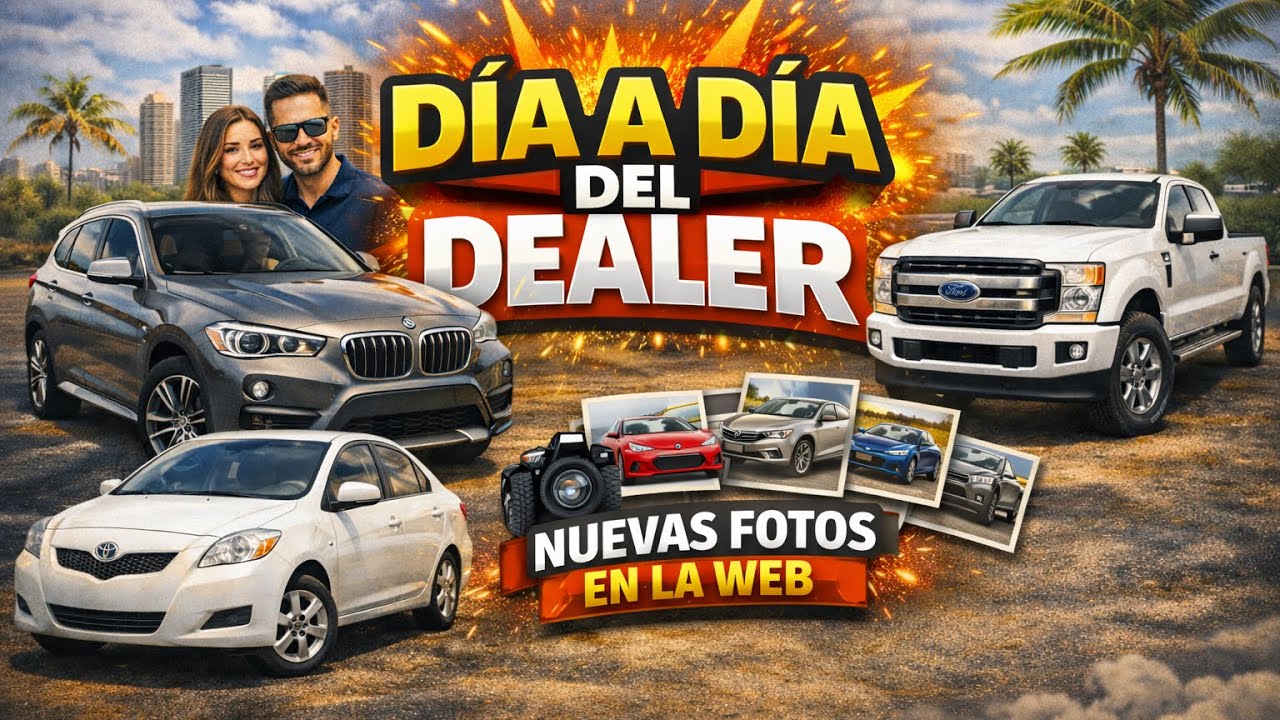 Un día en el dealer vendiendo carros en Miami (15 de Enero 2026)