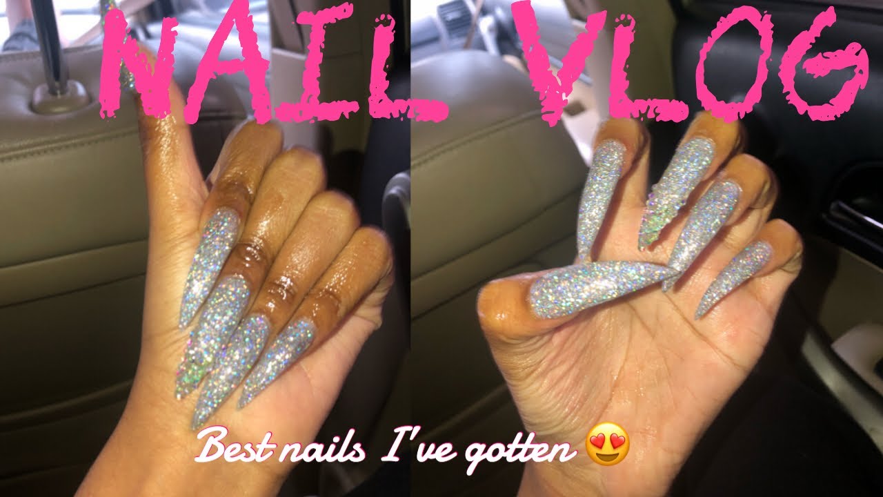 Nail vlog | Met my new nail tech 💞🥰 |TT_BABY