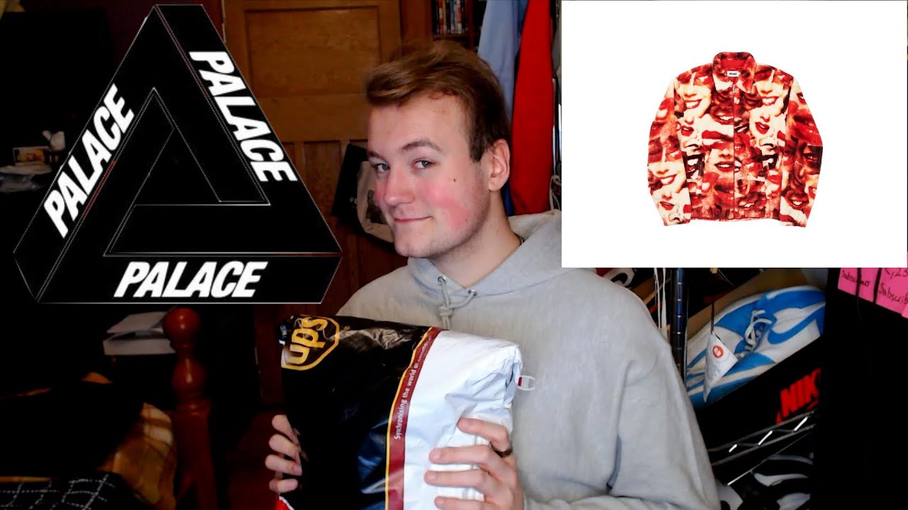 Unboxing | The Palace Skateboards John & Molly Mouf Zip Up Jacket!