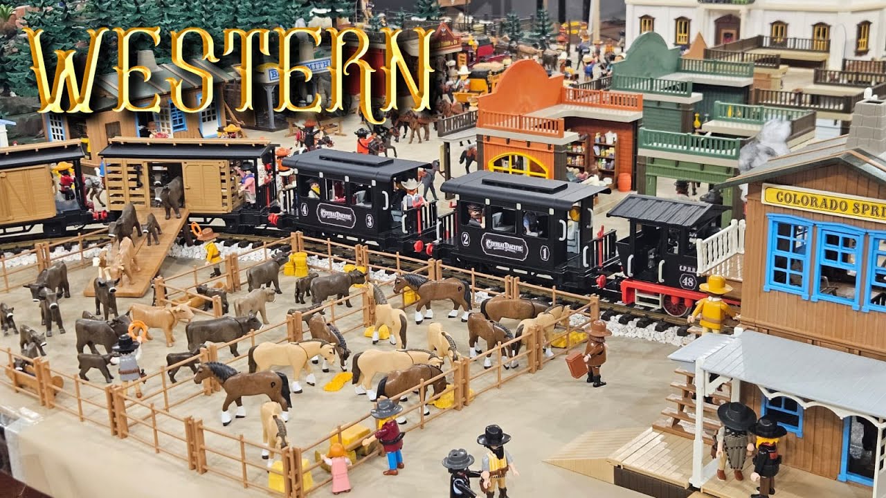 PLAYMOBIL WESTERN 2025 | ВЫСТАВКА CORDOCLICKS MONTILLA, ЧАСТЬ 1