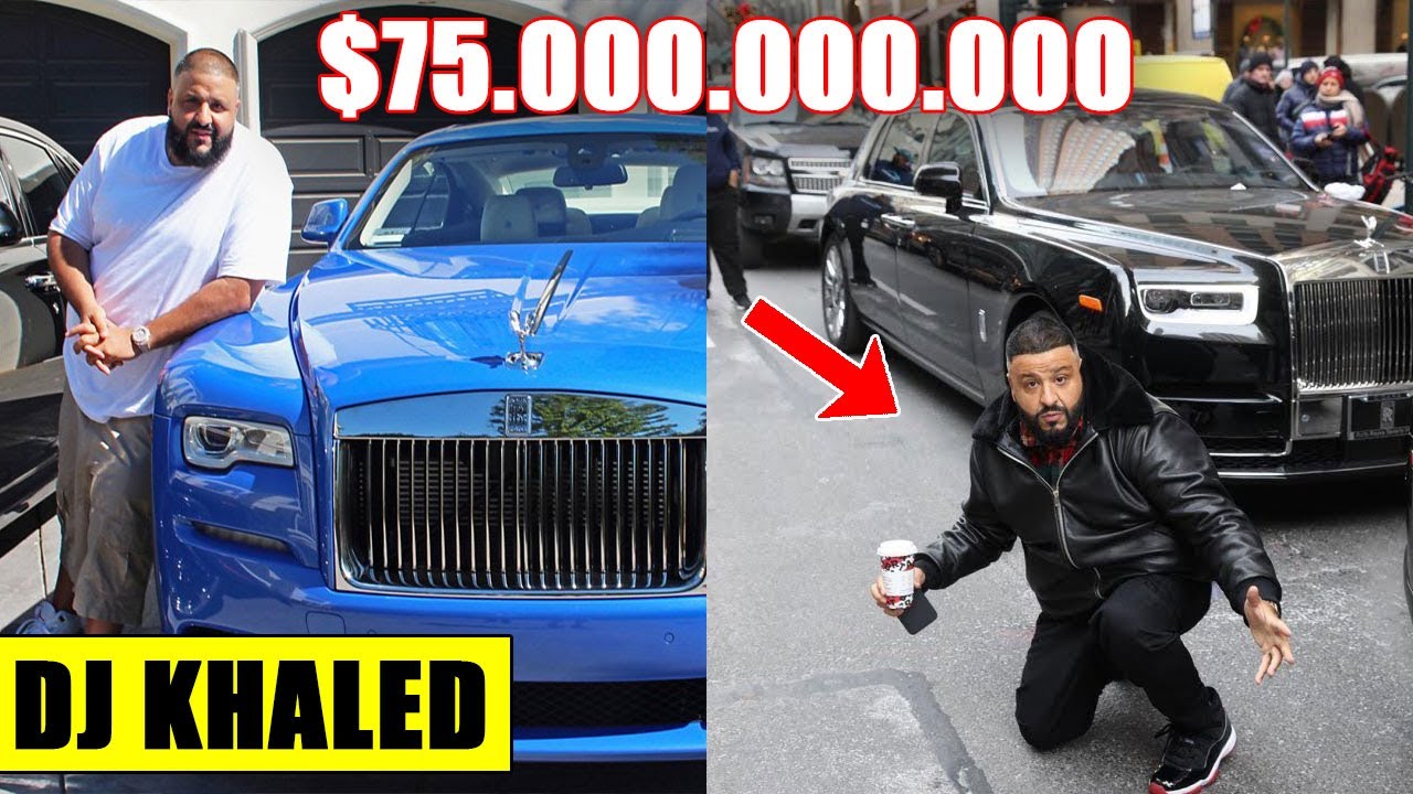 A INCRIVEL COLEÇÃO DE ROLLS ROYCE DE DJ KHALED  - DE ONDE VEM TANTO DINHEIRO?