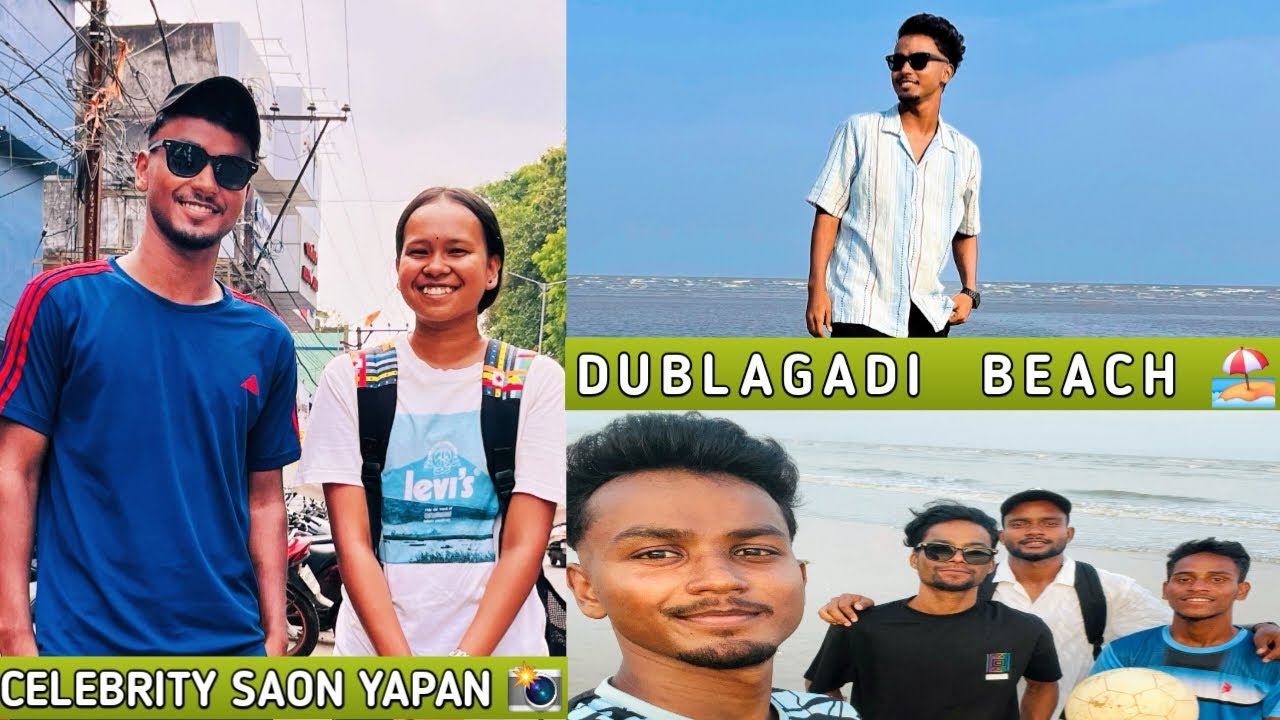 🏖️ DUBLAGADI BEACH CHALAO HUI LENA 🏖️ /SAON TE CELEBRITY SAON YAPAN 📸//SAHIL JR HEMBROM VLOGS/2025❤️