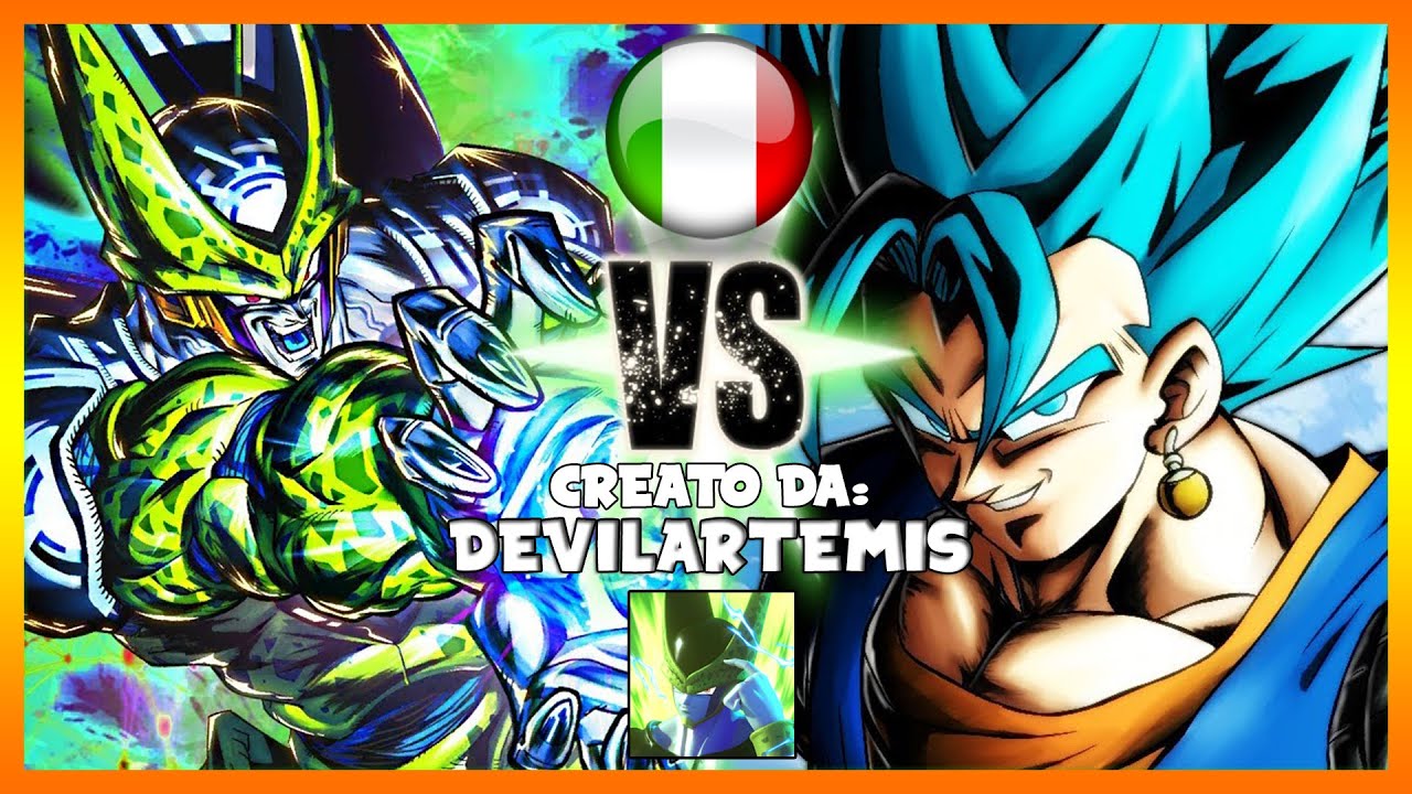 Perfect Cell Vs Vegeth Super Saiyan Blu (Episodio 2) | DEVILARTEMIS ITA