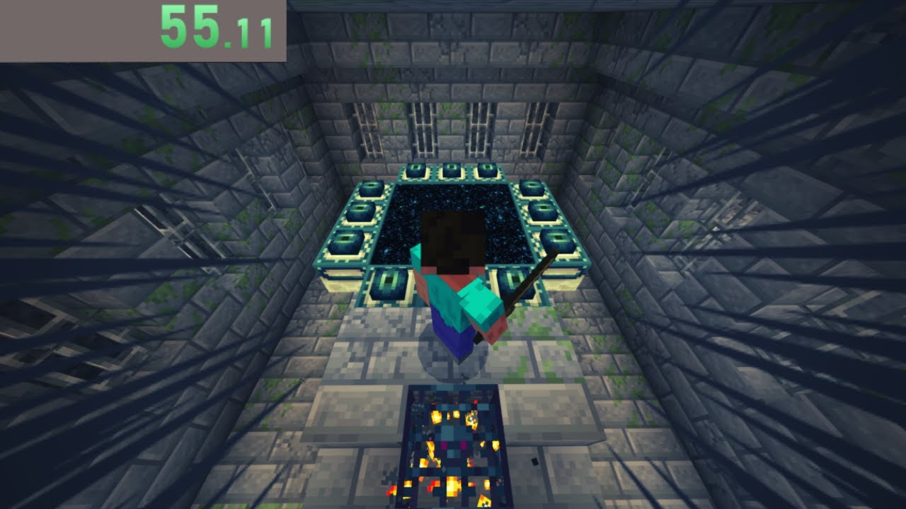 Minecraft Speedrun, But I Start with 12 Eyes of Ender