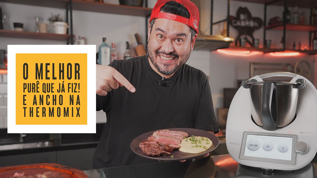 O MELHOR purê que já fiz e Ancho na Thermomix! | Só Vide 