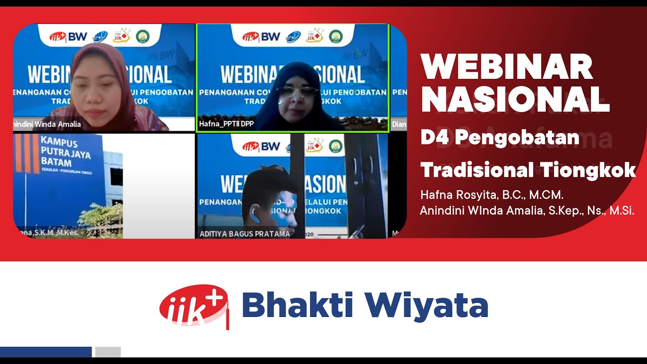 Webinar Nasional - D4 Pengobatan Tradisional Tiongkok