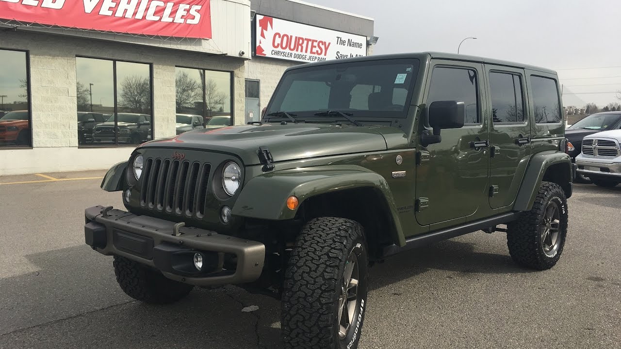 2016 Jeep Wrangler Unlimited | Sahara | 75th Anniversary Edition | Courtesy Chrysler