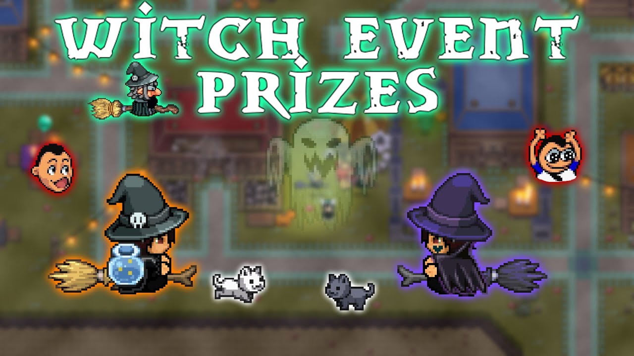 WITCH EVENT PRIZES!!! | Graal Classic