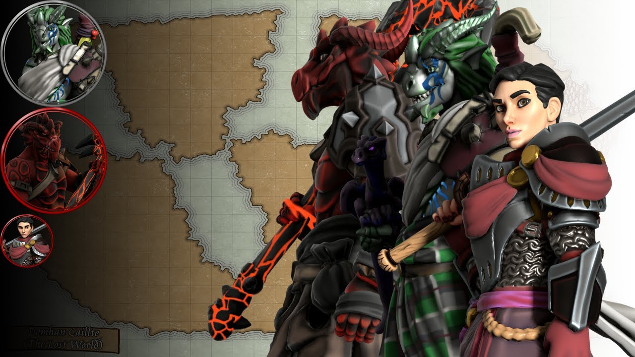 Solo D&D S1 || Llyr and Baharoosh