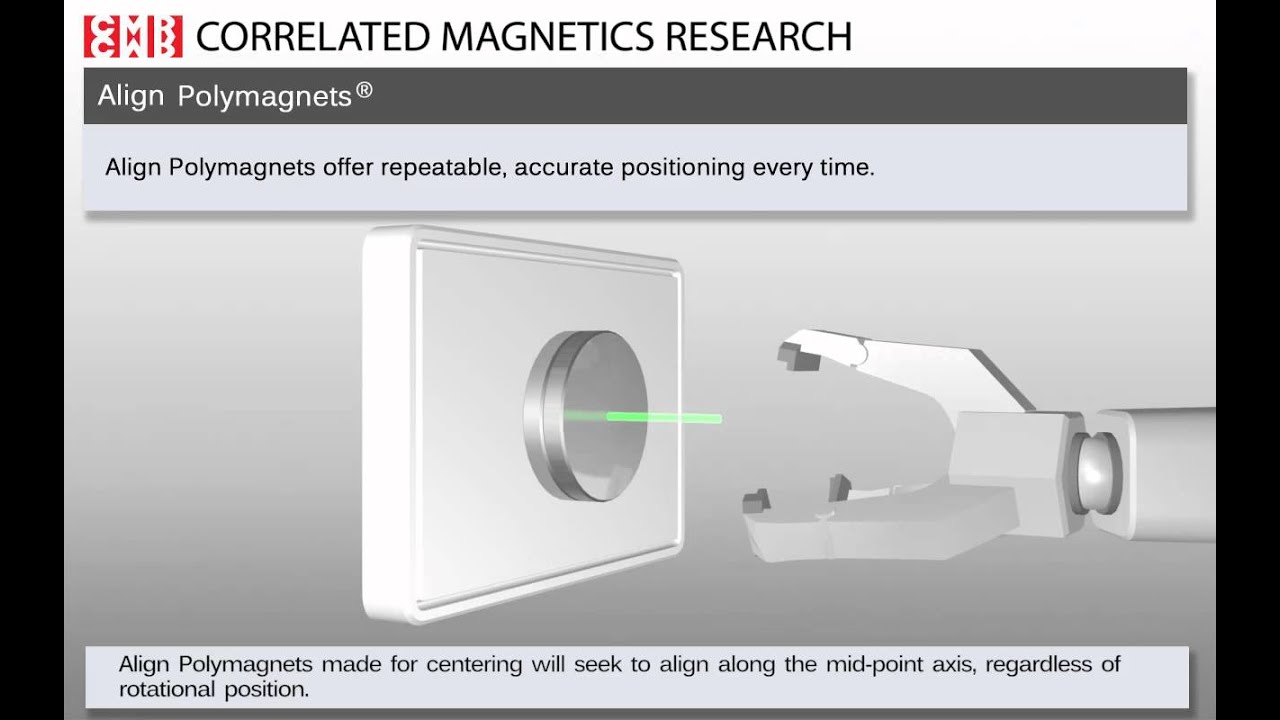 Correlated Magnetics Align Polymagnet Animation