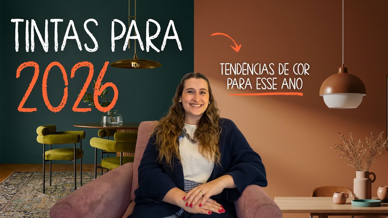 CORES PARA USAR NA SUA CASA EM 2026