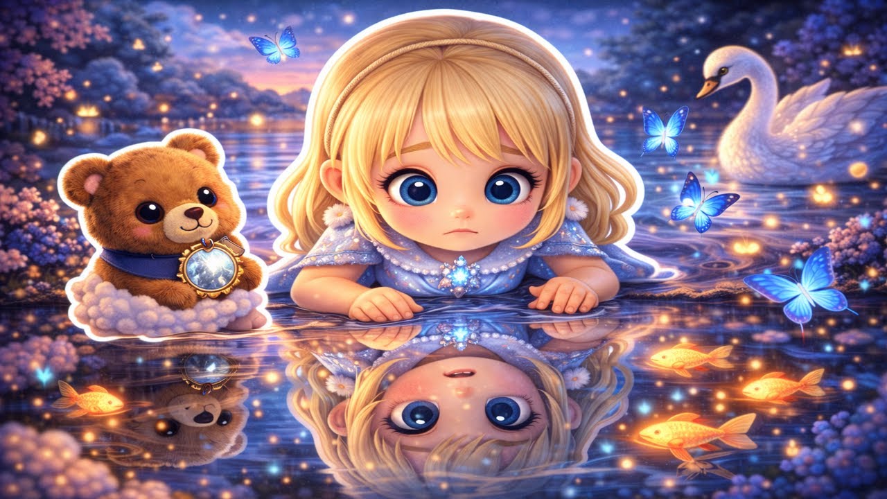 The Mirror Lake of Feelings – Lumi’s Gentle Reflection Magic 🌊🪞