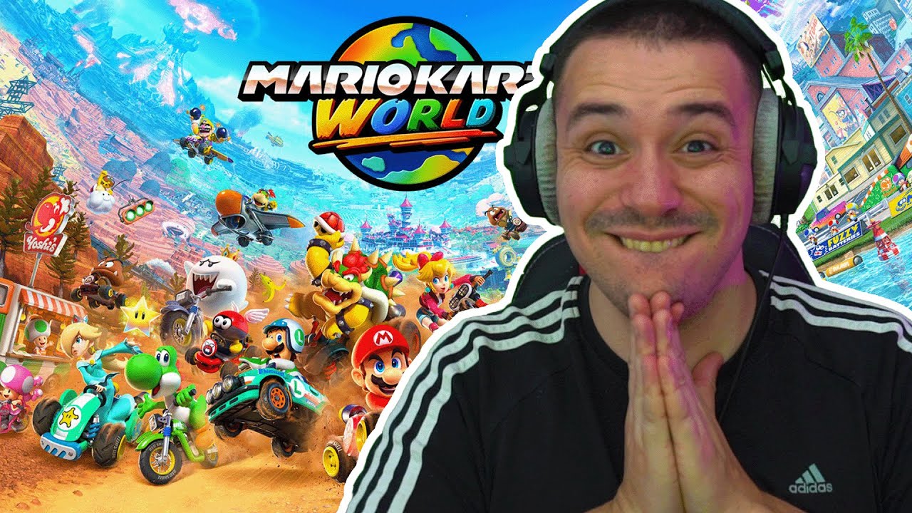 D&eacute;couverte (enfin)  de Mario Kart World (Switch 2)
