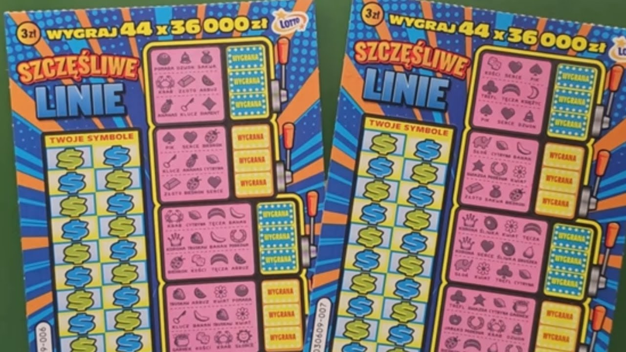 Zdrapki Lotto – SZCZĘŚLIWE LINIE #0797 👉 PREMIERA 👉 2 zdrapki
