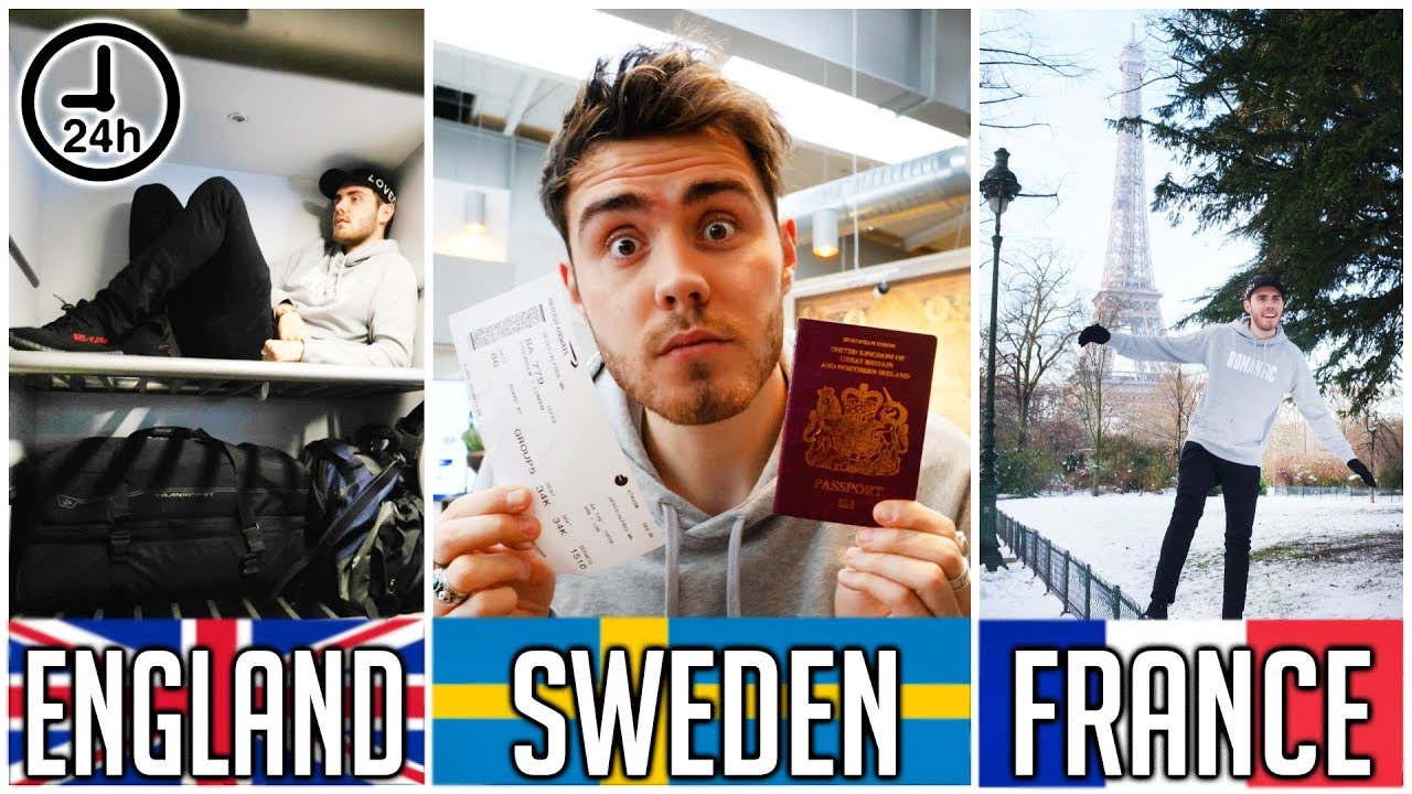 3 COUNTRIES IN 24 HOURS [NO PLANNING]