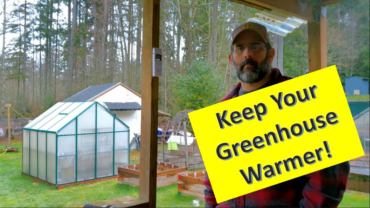 Greenhouse Insulating and Heat Sink - Keep Your Greenhouse Warm
