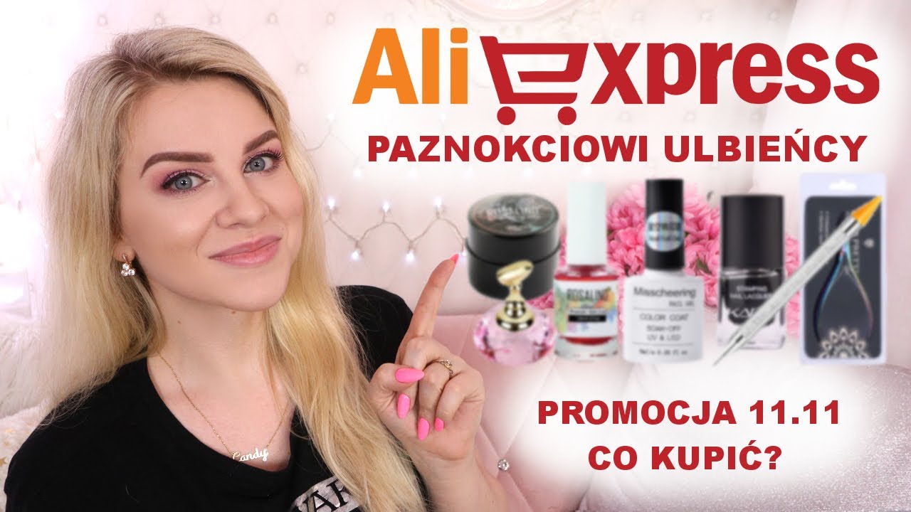Hity do paznokci z 🅰🅻🅸🅴🆇🅿🆁🅴🆂🆂 - promocja 11.11 Aliexpress nail HAUL * Candymona