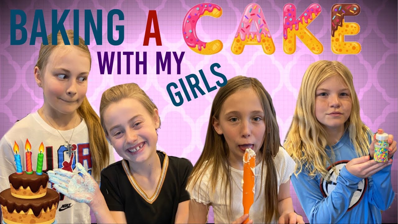 Making a Cake with my Girls! #yummy #friends #friendship #baking #besties