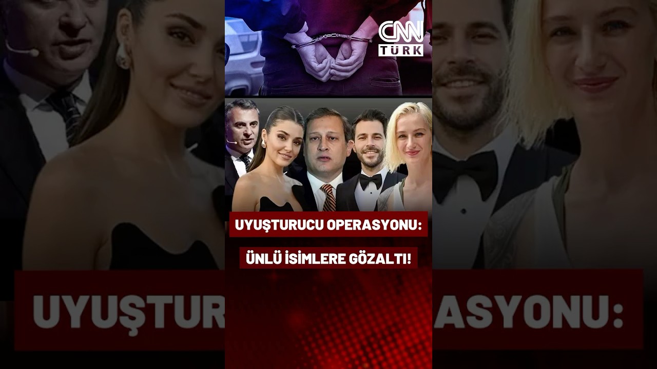 &Uuml;nl&uuml;lere Y&ouml;nelik Uyuşturucu Soruşturmasında Yeni Galga: 14 G&ouml;zaltı!