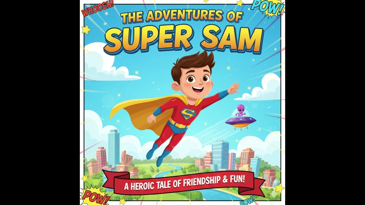 The Adventures of Super Sam: A Heroic Kids Story | Rolling Kitten TV