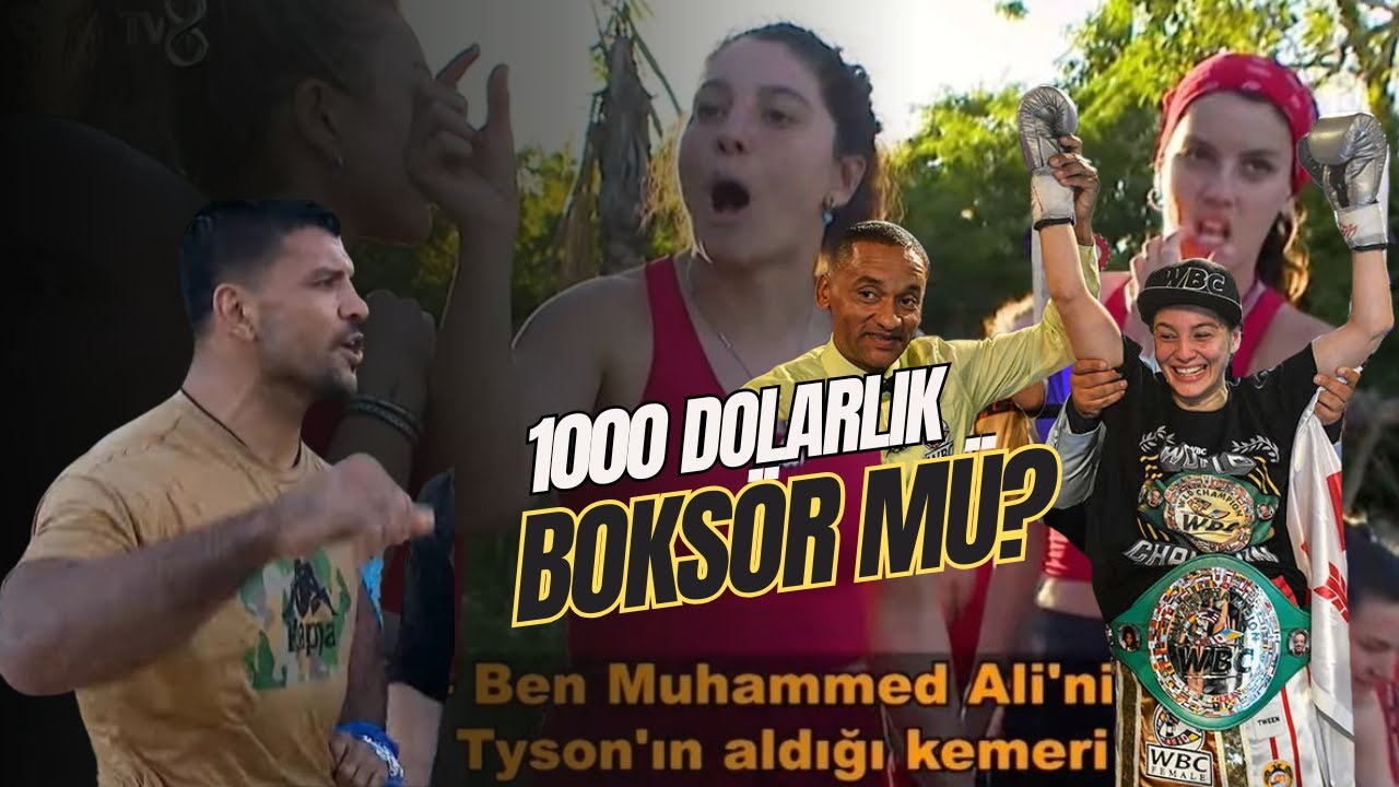 Survivor Seren Ay Çetin 1000 Dolarlık Boksör Mü? İzleyin Kendiniz Karar Verin!