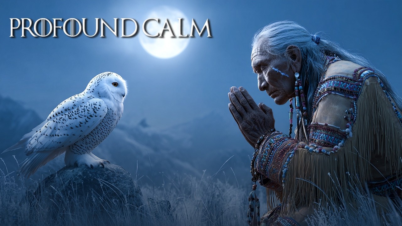 Profound Calm | Native American Flute Music for Anxiety Relief, Serenity & Rest 🌙