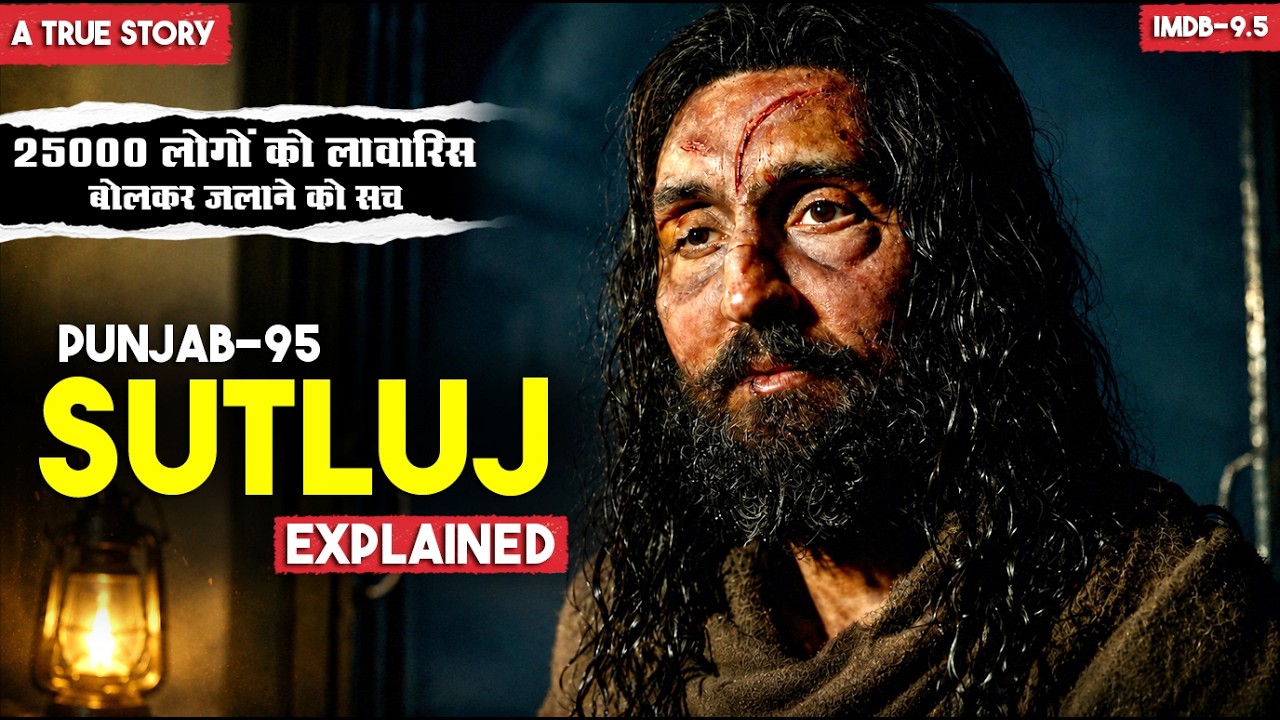 Satluj Movie Explained In Hindi I Punjab 95 Movie Explained I Satluj - Punjab 95