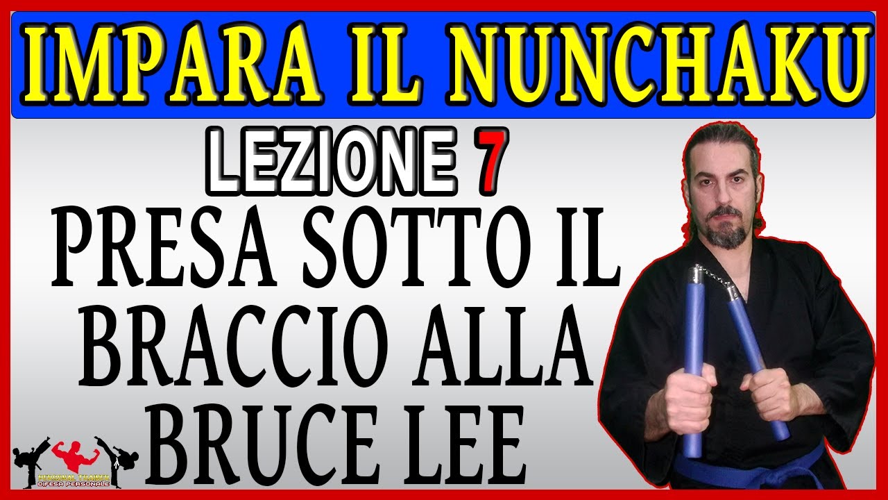 Nunchaku lezione n°7 - PRESA SOTTO IL BRACCIO ALLA BRUCE LEE 👊🏻