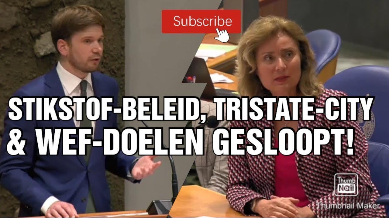 Gideon van Meijeren SLOOPT het stikstof beleid & de WEF doelen! Vera Bergkamp raakt ge&iuml;rriteerd!
