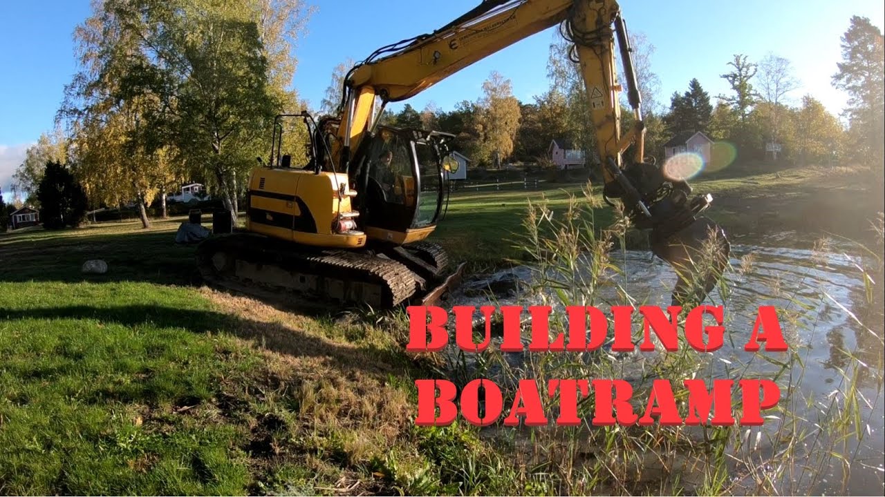 Turning the Shoreline into a Launch Zone! Boat Ramp Build