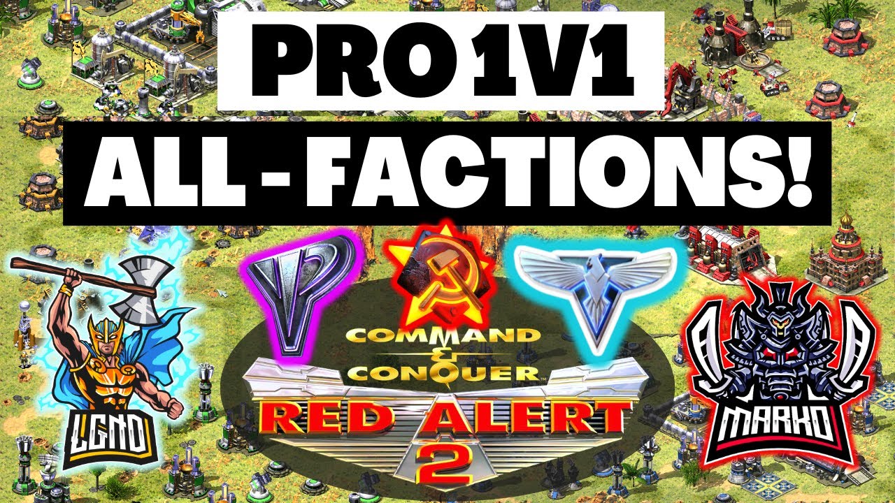 😈YURI TIME! - Pro 1v1 | Red Alert 2: Yuri's Revenge (Marko vs Lgnd)