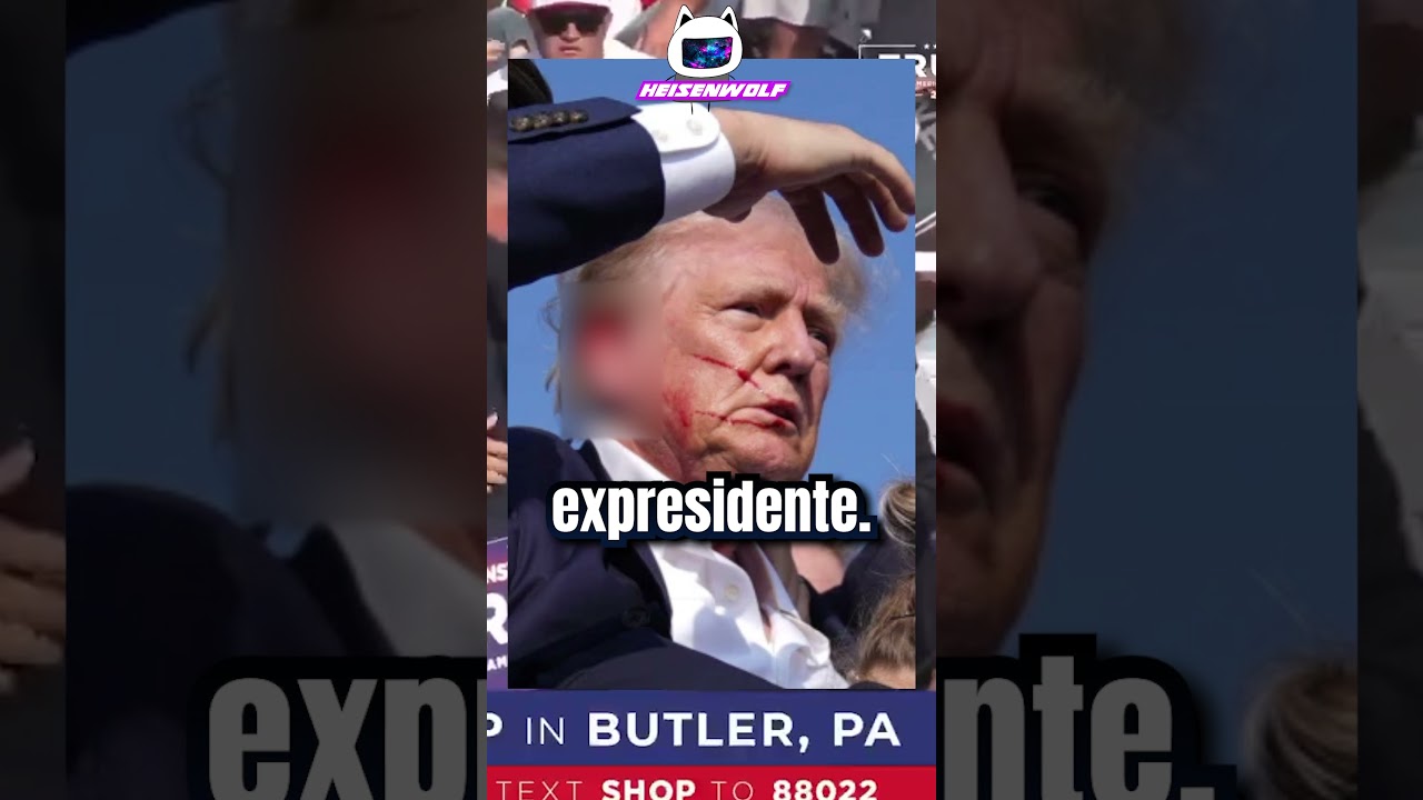 DONALD TRUMP SUFRE ATENTADO EN CAMPAÑA 