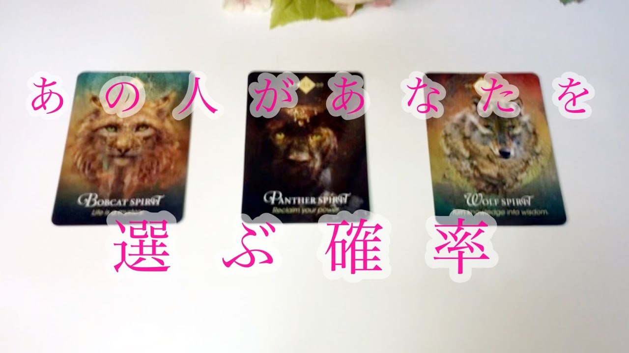 あの人があなたを選ぶ確率‼️全体的に厳しめです🔮