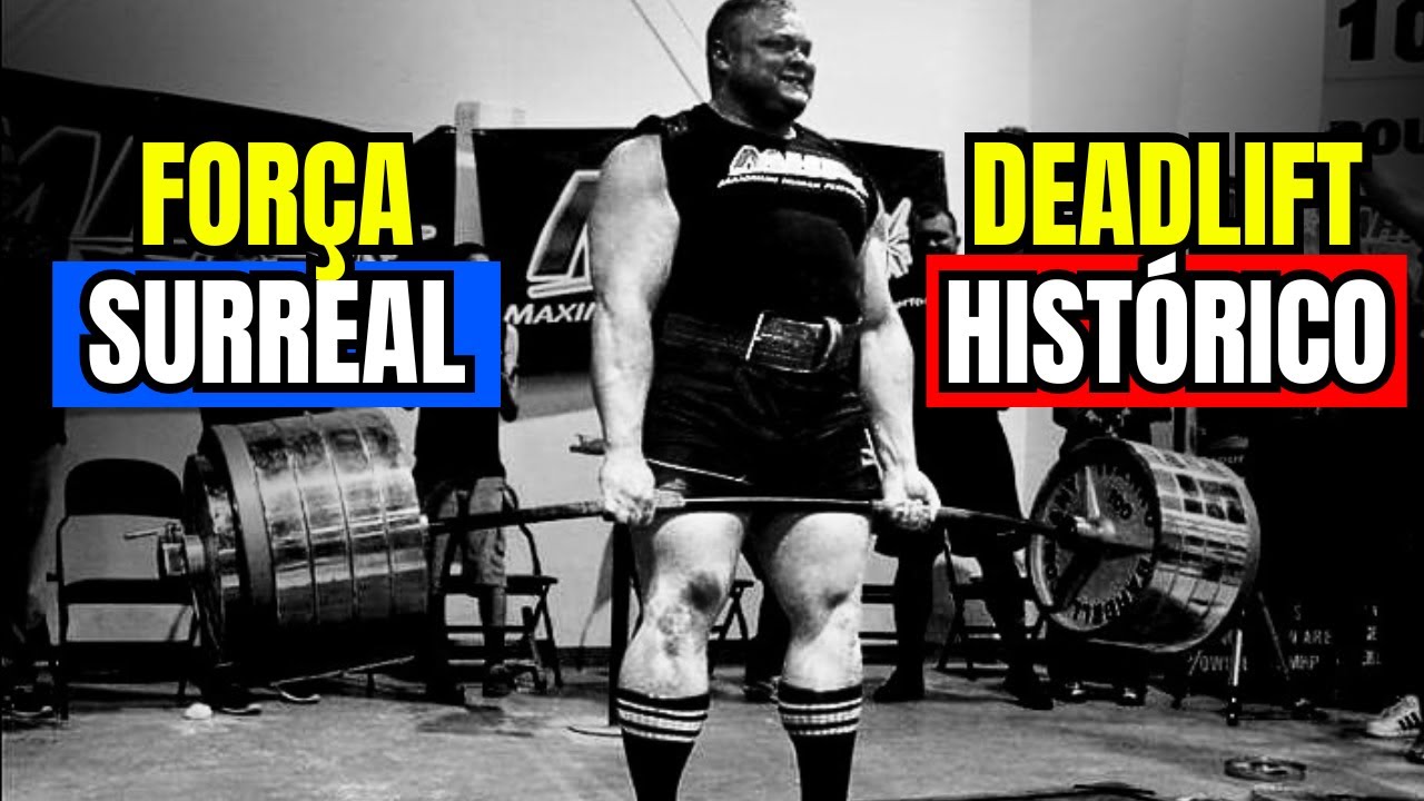 O INACREDITÁVEL Deadlift de 460kg (RAW) de Benedikt Magnúnsson! Ainda É Um RECORDE?