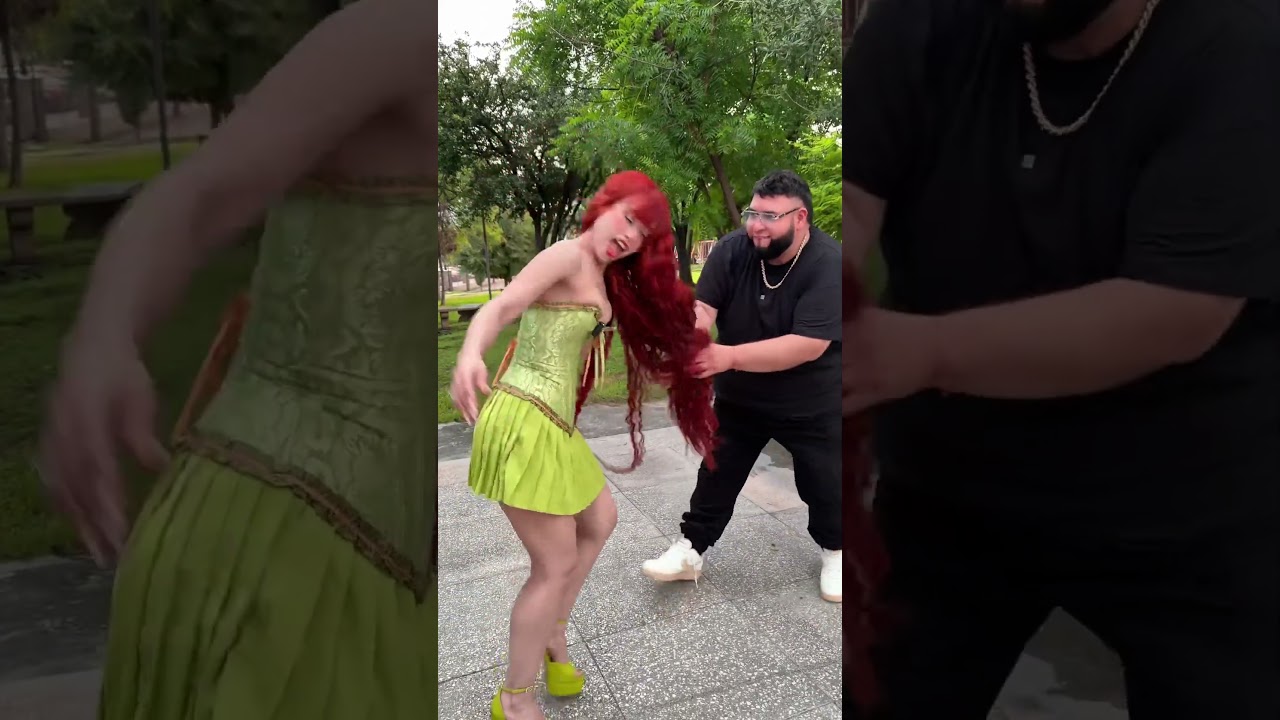 No es su cabello real 