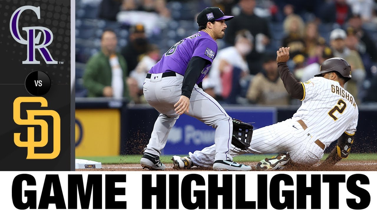 Rockies vs. Padres Game Highlights (5/17/21) | MLB Highlights