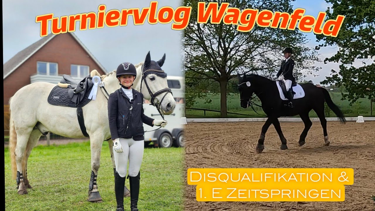 Turniervlog Wagenfeld - Mia wird disqualifiziert 🙈🥺