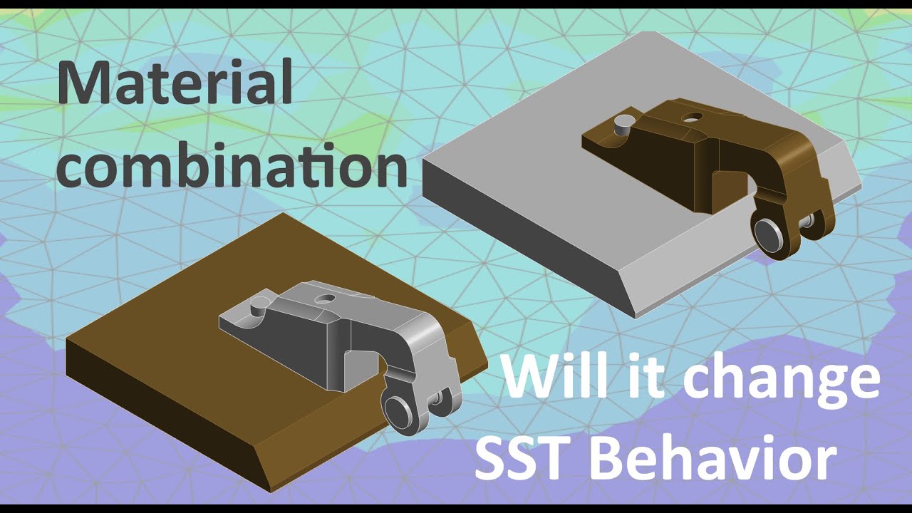 Different Statement - Different FEA Result. Materials Combinations for structures. Ansys Mechanical