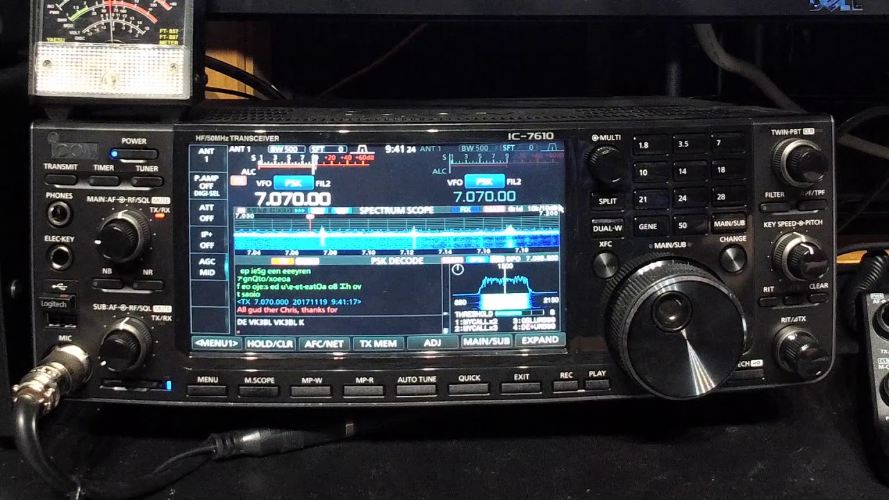 PSK31 on the IC-7610