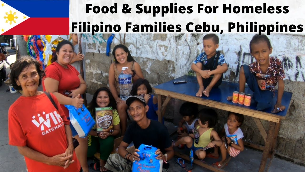 🇵🇭Food For Homeless Filipino Families CEBU, PHILIPPINES - #2
