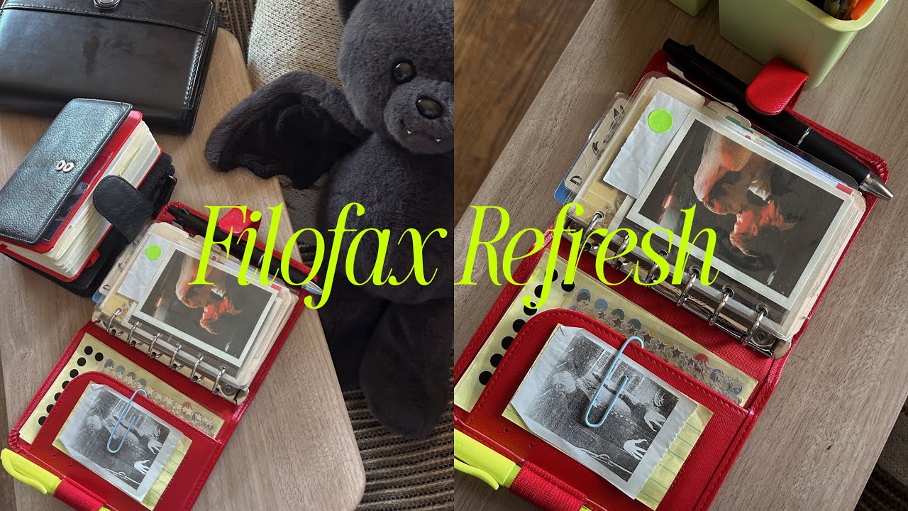 Обновление Filofax pocket: конец лета / начало осени