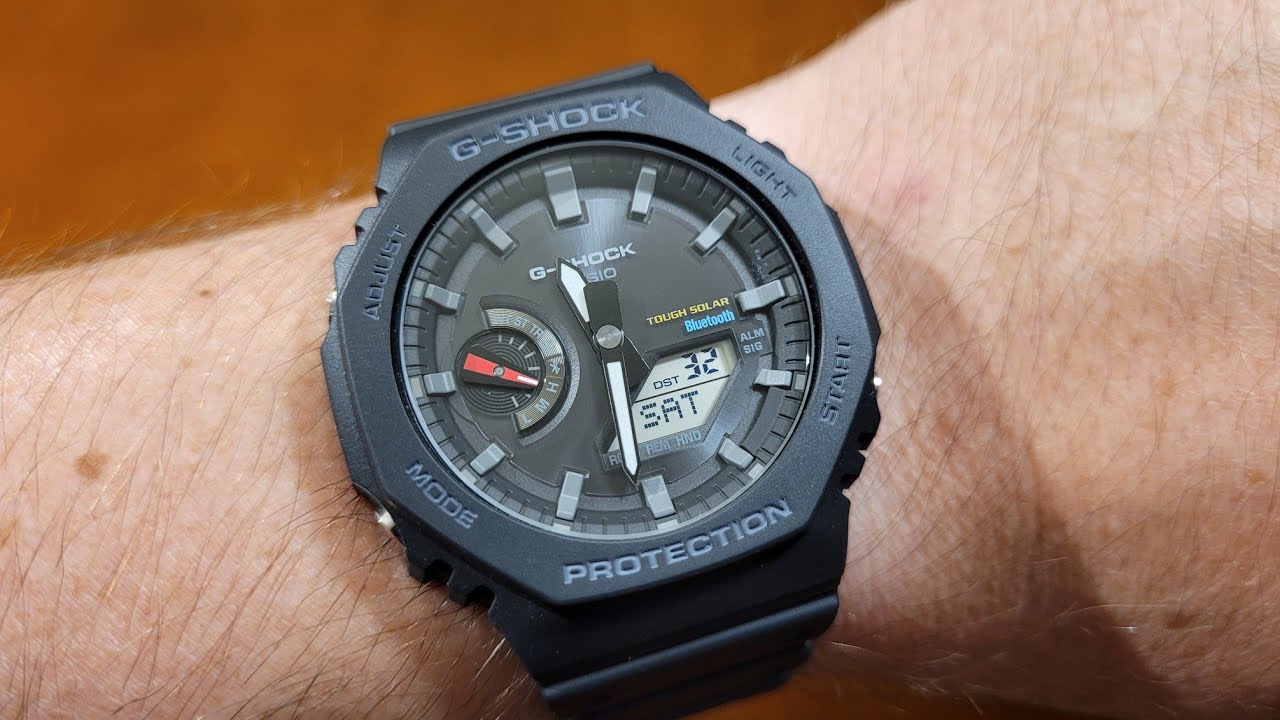 Casio G-Shock GA-B2100-1A oraz GA-B2100C-9A - prezentacja, recenzja, por&oacute;wnanie i przymiarka [PL]